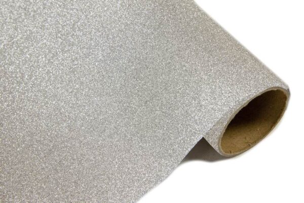 Chemin de table pailleté argenté