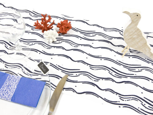 chemin de table thème mer