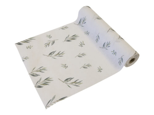 chemin de table aec branches d'olivier