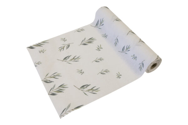 chemin de table aec branches d'olivier