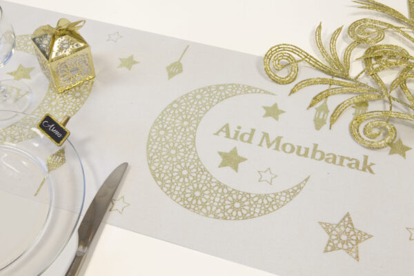 chemin de table eid moubarak
