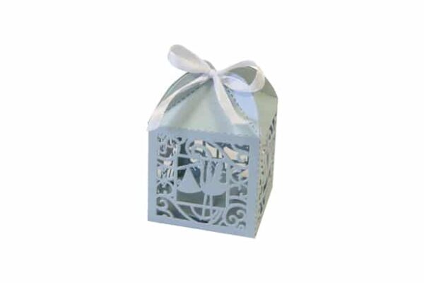 Contenant à dragée Cigogne