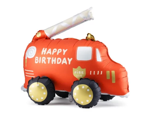 Camion pompier ballon anniversaire
