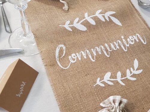 Chemin de table communion