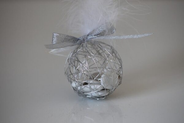 boule à dragées métal