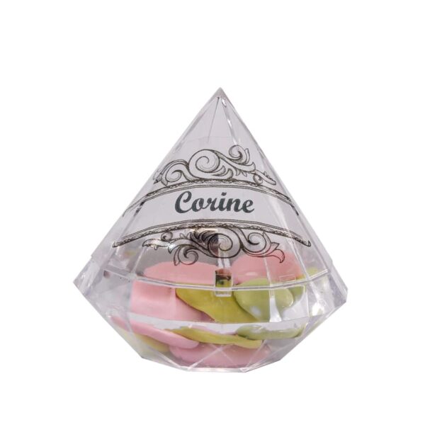 Contenant dragées diamant