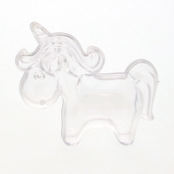 contenant dragees licorne en plexi