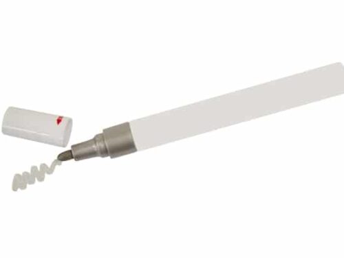 Feutre argenté verre, plexi...