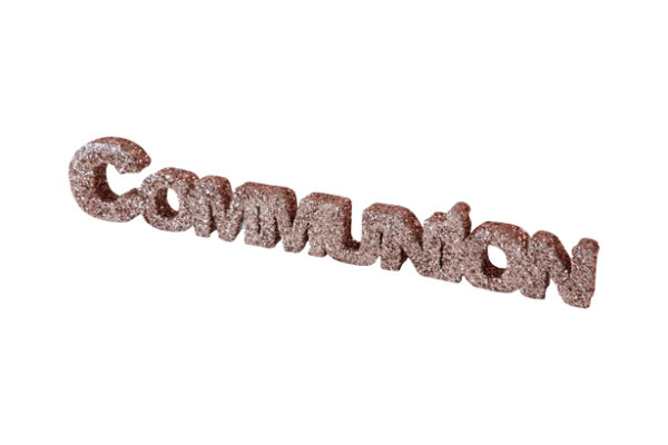 décoration, centre de table communion