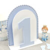 centre de table anniversaire 1 an bleu