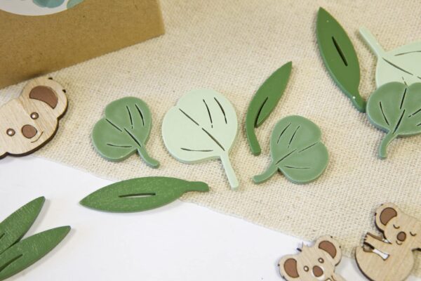 Confettis de table Eucalyptus