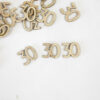 confettis de table anniversaire bois chiffre 30