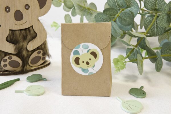 étiquettes autocollantes koala