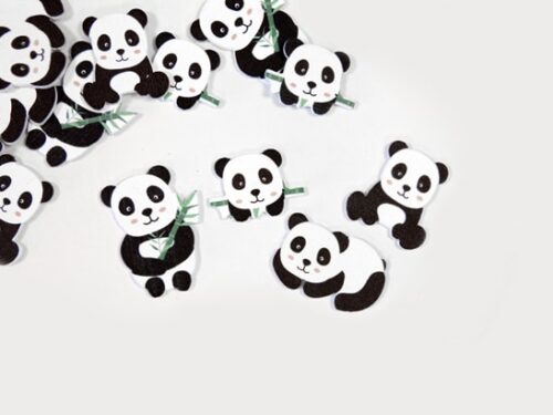 Confettis de table Panda