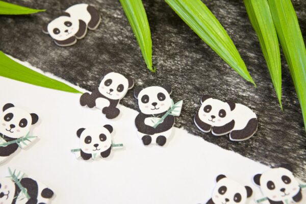 Confettis de table Panda