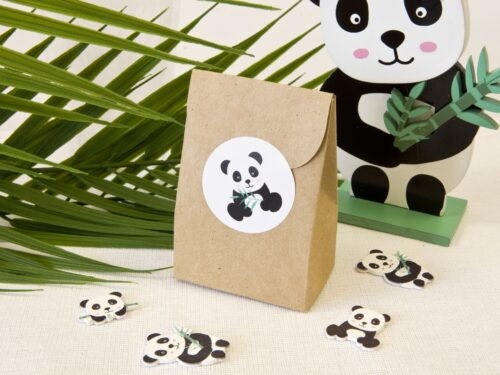 stickers panda lot de 12