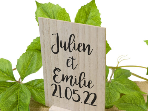 centre de table bois