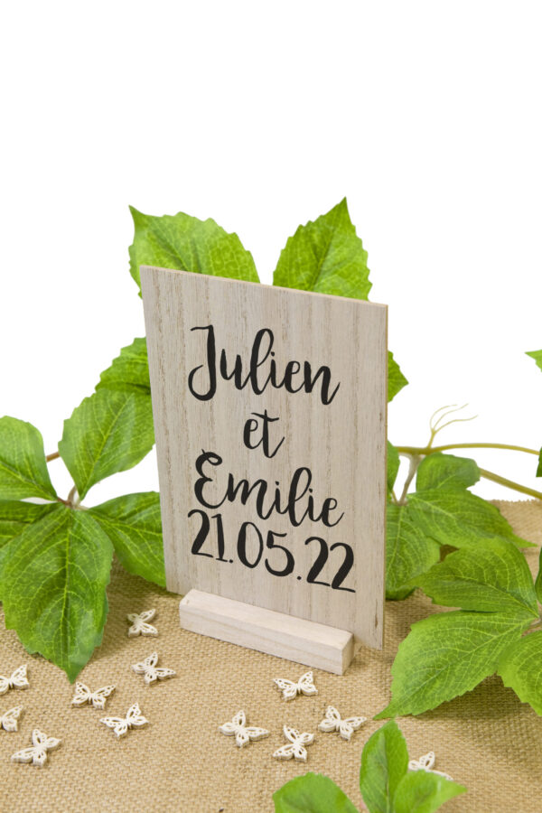 centre de table bois