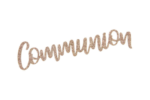 décoration de table rose gold pailleté