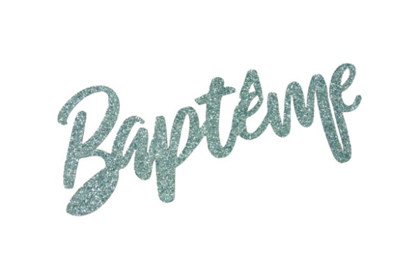 décoration de table baptême