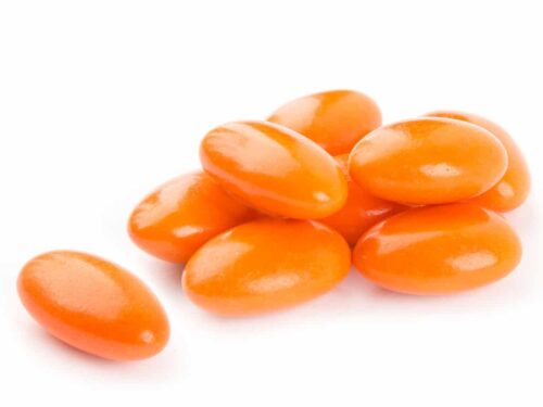 dragees amande orange
