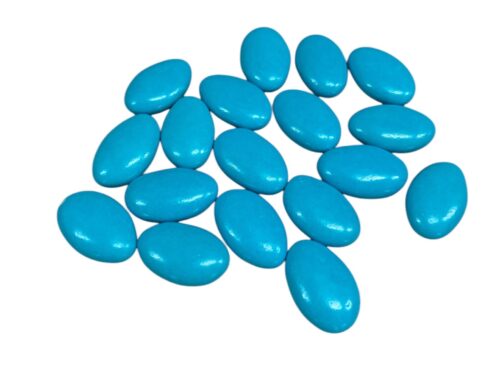 dragees chocolat pas cher turquoise