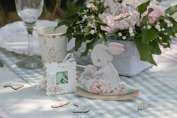 Decor lapin à Bascule