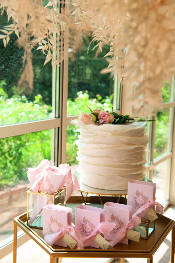 Deco mariage rose poudré