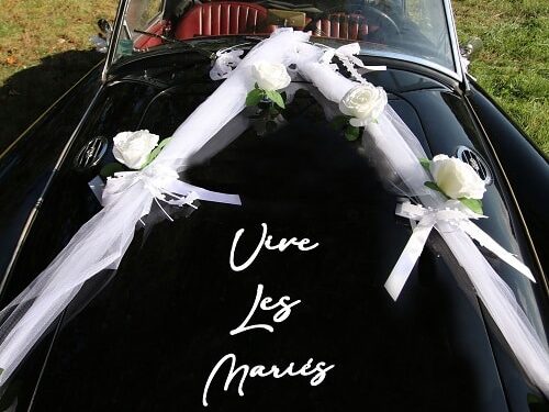 Kit deco voiture mariage
