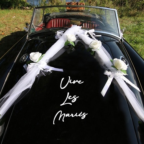 Kit deco voiture mariage