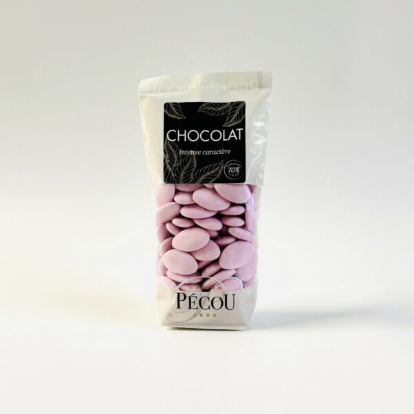 Dragée Chocolat Pécou - Rose Pale - 250g