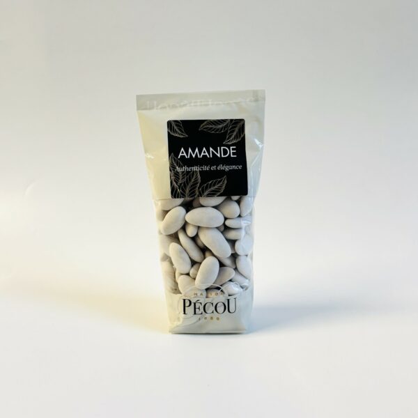 Dragées Amandes Catalanes Pécou - Blanc Poudré - 250g