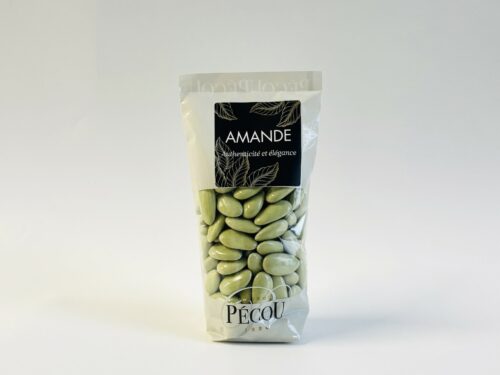 Dragées Amandes Catalanes Pécou – Vert Amande – 250g Dragées Amandes Catalanes Pécou - Vert Amande - 250g