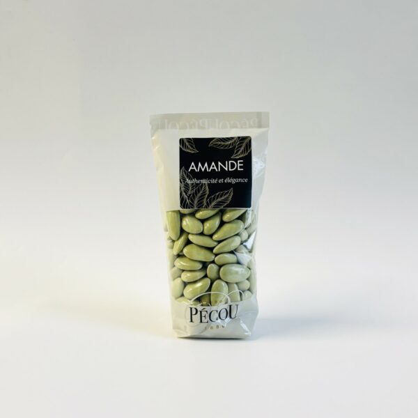 Dragées Amandes Catalanes Pécou - Vert Amande - 250g