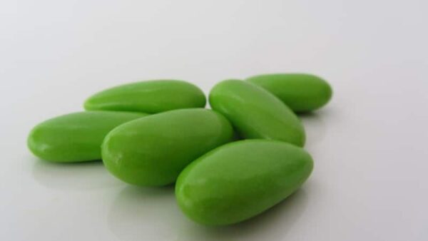 Dragées amandes Opéra - Vert anis - 500g