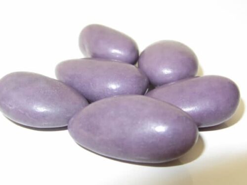 dragées amande violet