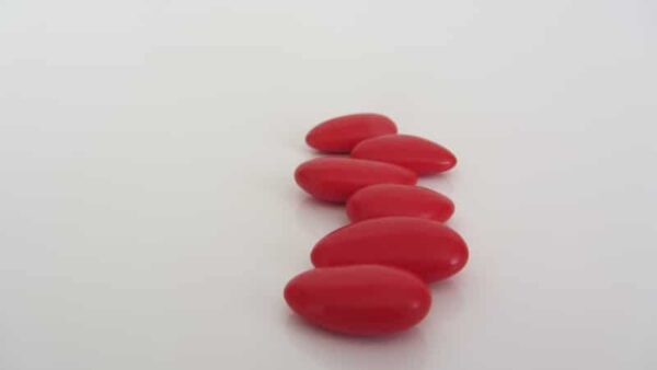 Dragées amandes Opéra -  Rouge - 500g