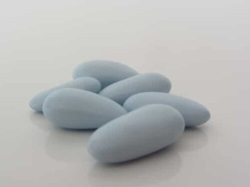 Dragées amandes Opéra -  Bleu ciel - 500g