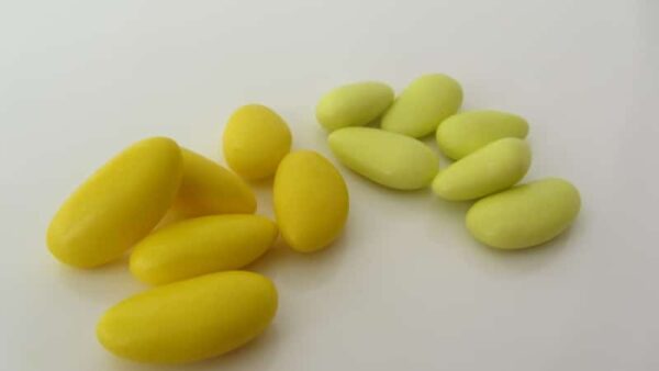 Dragées amandes Opéra - Jaune - 500g