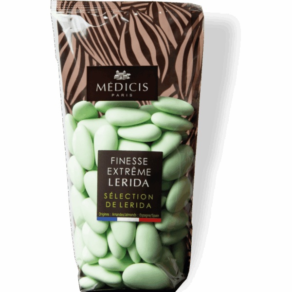 Dragées amnde Lérida vert Medicis