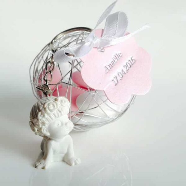 bapteme ange fille dragees