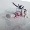 Boite a dragees rectangle plexi