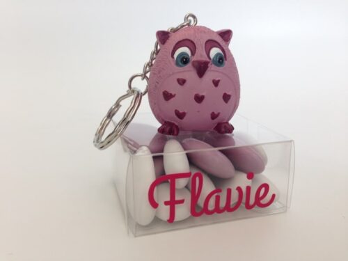 Boite a dragees pvc 6 x 6 x 3