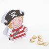 Boite à dragées pirate - Lot de 10 ballotins