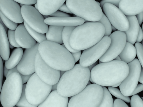 Dragees bleu gris effet ice blue (3) Dragées Gris Bleu ice blue