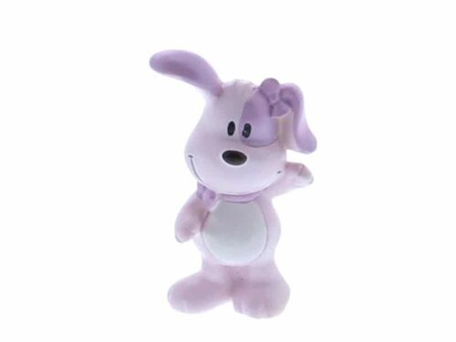 chien aimanté lilas