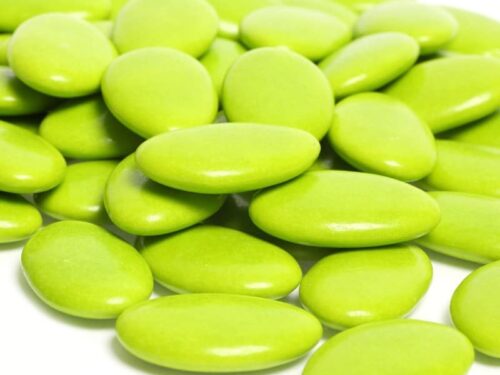 dragees chocolat vert anis