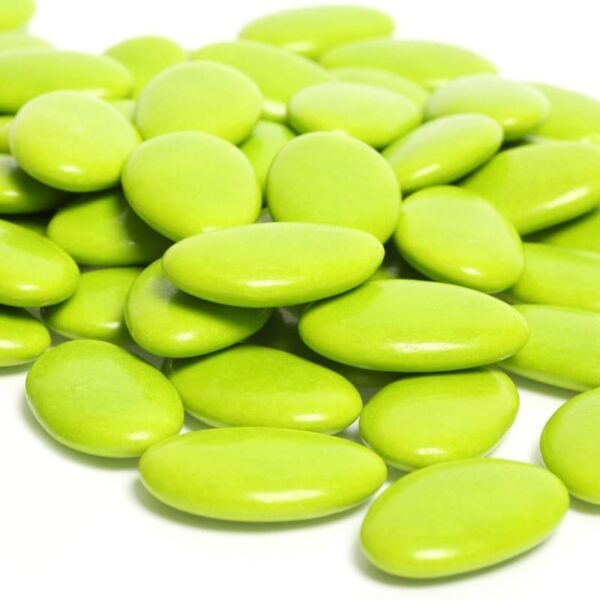 dragees chocolat vert anis