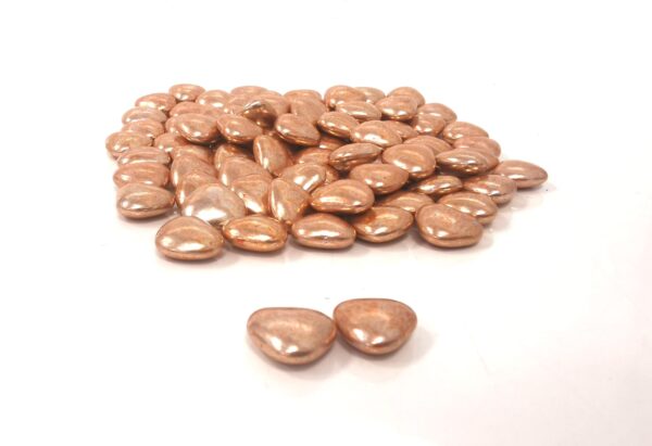 Dragées petits coeurs - Cuivre - 250 gr