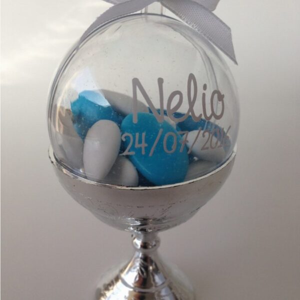 Dragées communion - Calice argenté